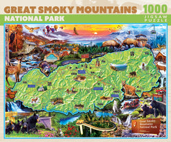 Puzzle Masterpieces: 1000 Piece National Parks - Great Smoky Mountains