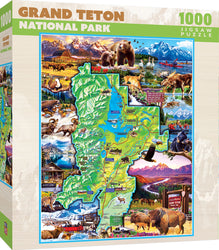 Puzzle Masterpieces: 1000 Piece National Parks - Grand Teton