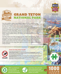 Puzzle Masterpieces: 1000 Piece National Parks - Grand Teton