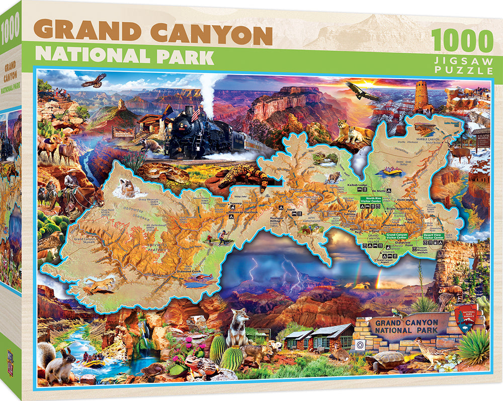 Puzzle Masterpieces: 1000 Piece National Parks - Grand Canyon