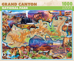 Puzzle Masterpieces: 1000 Piece National Parks - Grand Canyon