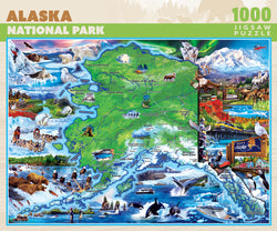 Puzzle Masterpieces: 1000 Piece National Parks - Alaska