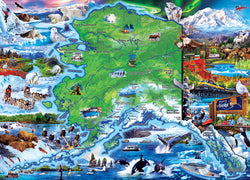 Puzzle Masterpieces: 1000 Piece National Parks - Alaska