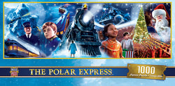 Puzzle Masterpieces: 1000 Piece Panoramic The Polar Express -