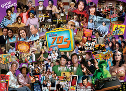 Puzzle Masterpieces: 1000 Piece TV Time - 70s Shows