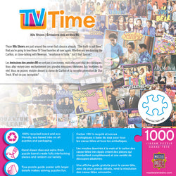 Puzzle Masterpieces: 1000 Piece TV Time - 90s Shows
