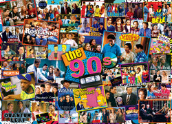 Puzzle Masterpieces: 1000 Piece TV Time - 90s Shows