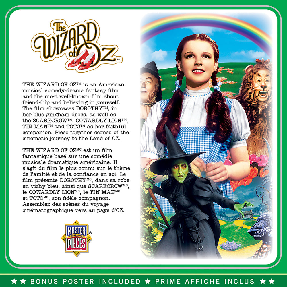 Puzzle Masterpieces: 1000 Piece The Wizard of Oz - Wonderful Wizard of Oz