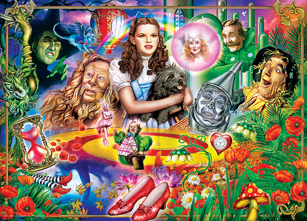 Puzzle Masterpieces: 1000 Piece The Wizard of Oz - Magical Land of Oz