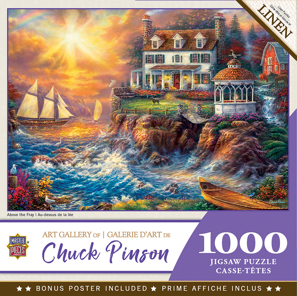 Puzzle Masterpieces: 1000 Piece Art Gallery - Above the Fray
