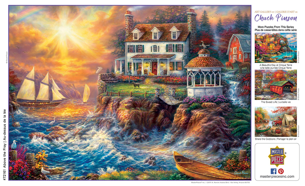 Puzzle Masterpieces: 1000 Piece Art Gallery - Above the Fray