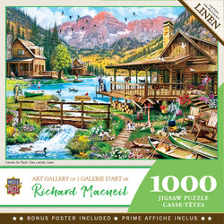 Puzzle Masterpieces: 1000 Piece Art Gallery - Canoes For Rent