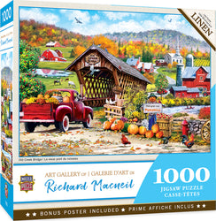 Puzzle Masterpieces: 1000 Piece Art Gallery - Old Creek Bridge