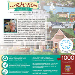 Puzzle Masterpieces: 1000 Piece A. M. Poulin - Hammock Bay