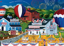 Puzzle Masterpieces: 1000 Piece A. M. Poulin - Stars and Stripes
