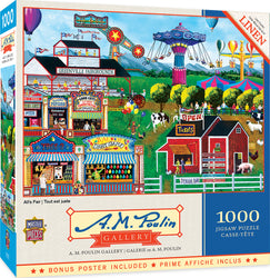Puzzle Masterpieces: 1000 Piece A. M. Poulin - All's Fair