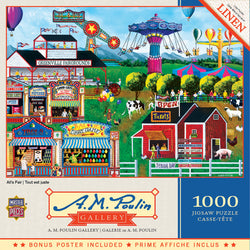 Puzzle Masterpieces: 1000 Piece A. M. Poulin - All's Fair
