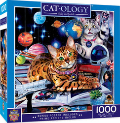 Puzzle Masterpieces: 1000 Piece Catology - Sally and Judith