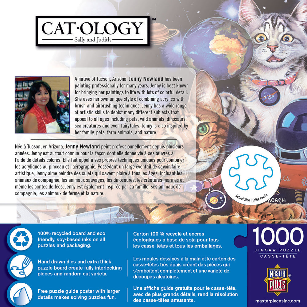 Puzzle Masterpieces: 1000 Piece Catology - Sally and Judith