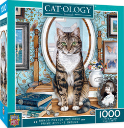 Puzzle Masterpieces: 1000 Piece Catology - Savannah