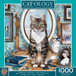 Puzzle Masterpieces: 1000 Piece Catology - Savannah