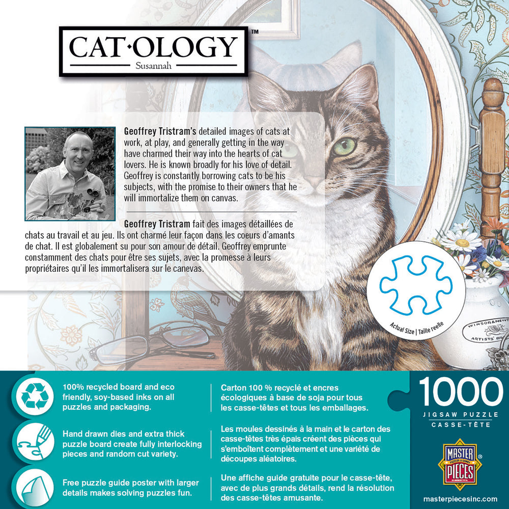 Puzzle Masterpieces: 1000 Piece Catology - Savannah