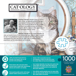Puzzle Masterpieces: 1000 Piece Catology - Savannah