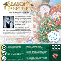 Puzzle Masterpieces: 1000 Piece Holiday - Holiday Tree Farm