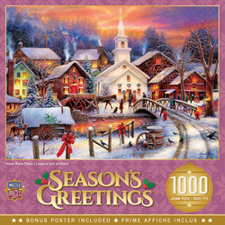 Puzzle Masterpieces: 1000 Piece Holiday - Hope Runs Deep