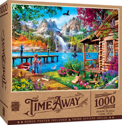 Puzzle Masterpieces: 1000 Piece Time Away - Fishing with Pappy