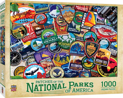 Puzzle Masterpieces: 1000 Piece National Parks - Patches