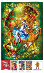 Puzzle Masterpieces: 1000 Piece Classic Fairy Tales - Alice in Wonderland