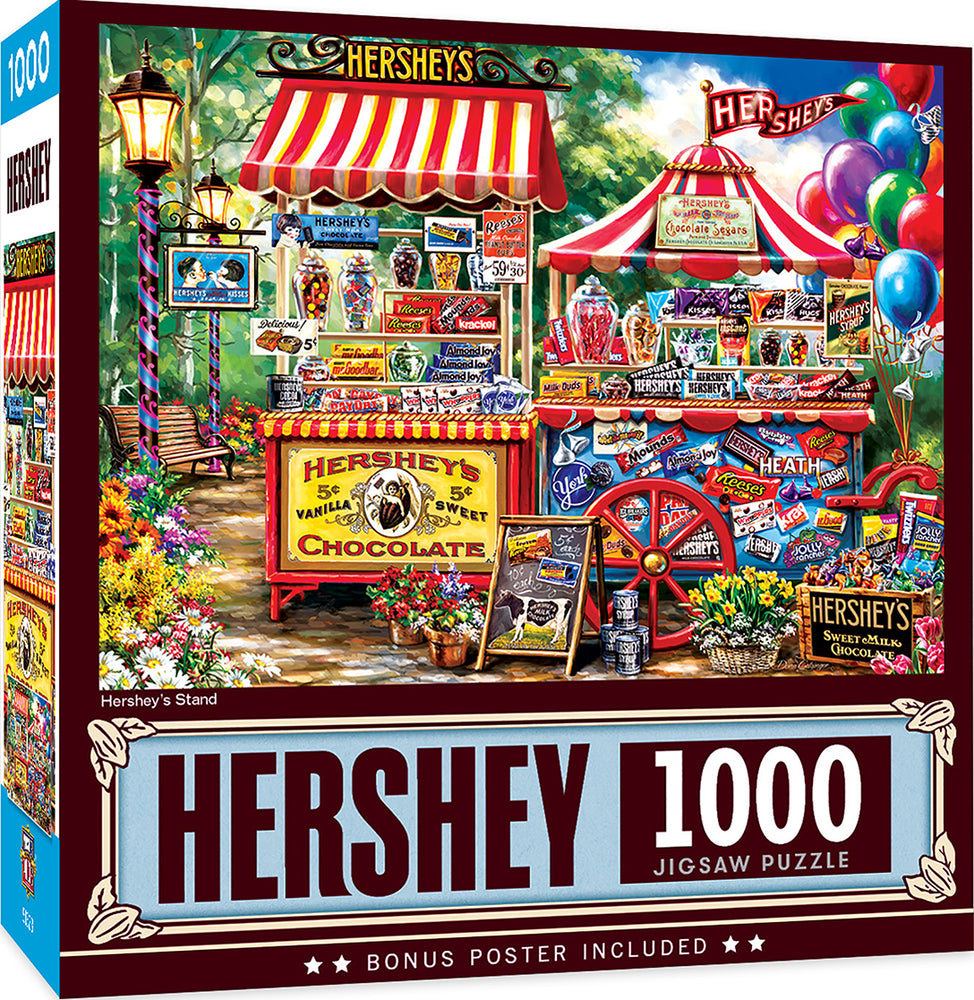 Puzzle Masterpieces: 1000 Piece Hershey - Hershey's Stand