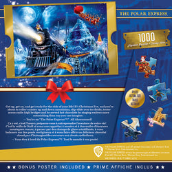 Puzzle Masterpieces: 1000 Piece The Polar Express - Race to the Pole
