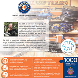 Puzzle Masterpieces: 1000 Piece Lionel - Collector's Treasures