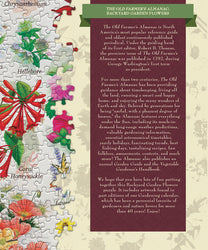 Puzzle Masterpieces: 1000 Piece Farmers Almanac - Garden Florals