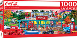 Puzzle Masterpieces: 1000 Piece Panoramic Coca-Cola