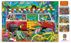 Puzzle Masterpieces: 1000 Piece Seek & Find - Van Life