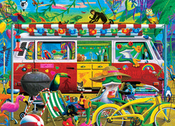 Puzzle Masterpieces: 1000 Piece Seek & Find - Van Life