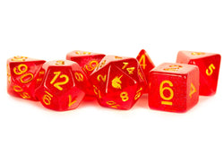 Dice Metallic Dice Co: Poly 7 Set Unicorn