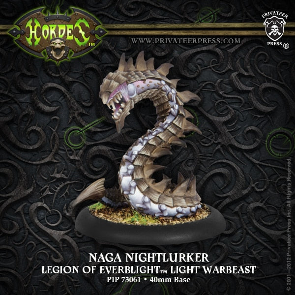 Hordes: Legion of Everblight Light Warbeast - Naga Nightlurker*