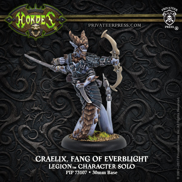 Hordes: Legion of Everblight Character Solo - Craelix Fang of Everblight*