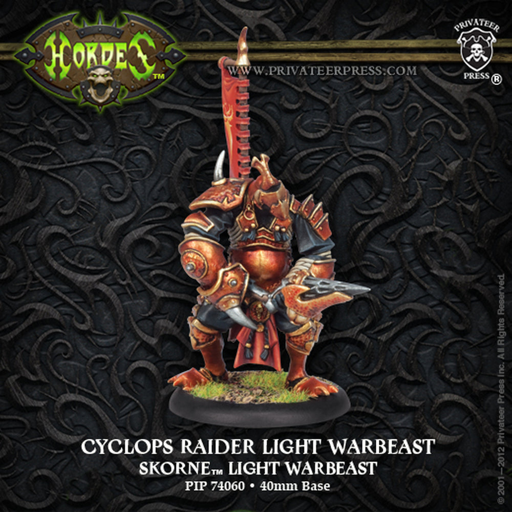 Hordes: Skorne Light Warbeast - Cyclops Raider -SRO