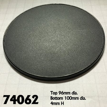 Mini Base Reaper: Round Inset 100mm (4)