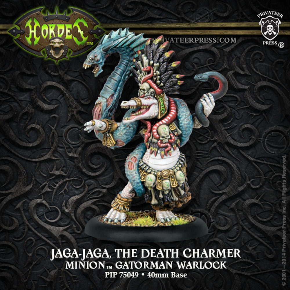 Hordes: Minions Gatorman Warlock - Jaga-Jaga the Death Charmer (Jaga-Jaga1)*