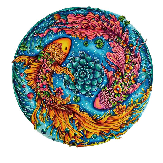 Puzzle Craft-Hub: Koi YinYang