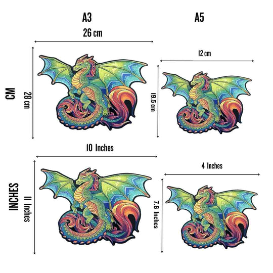 Puzzle Craft-Hub: Blue Dragon