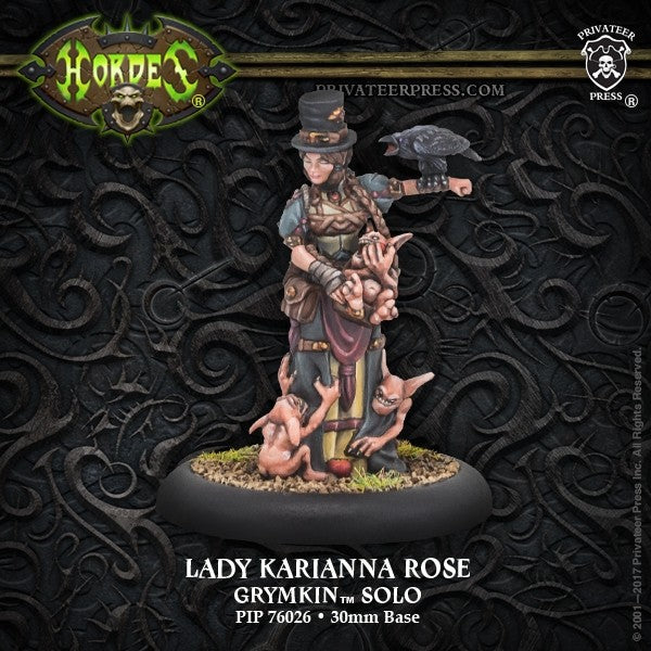 Hordes: Grymkin Character Solo - Lady Karianna Rose*