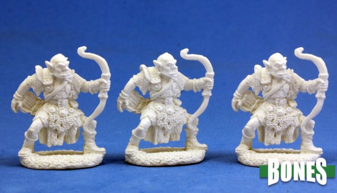 Mini Reaper Bones: Orc Archers (3)