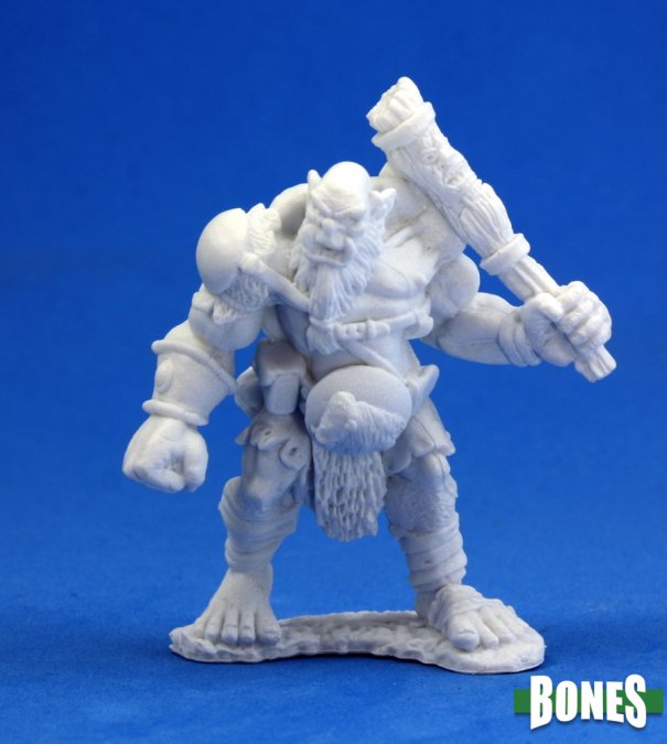 Mini Reaper Bones: Ogre Chieftain